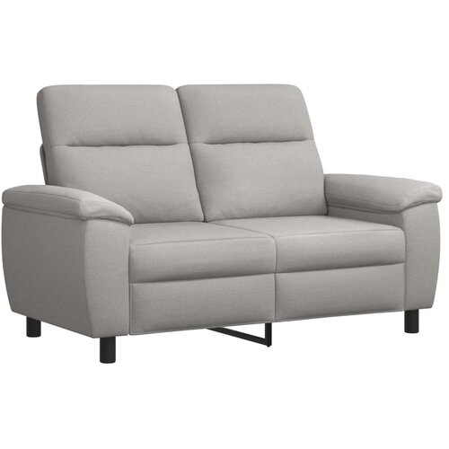 Set sofe 2 pcs Oblačnosiva Tkanina - Siva tkanina oblak 1-Sjedalo + 2-Sjedalo (120 cm) Slike