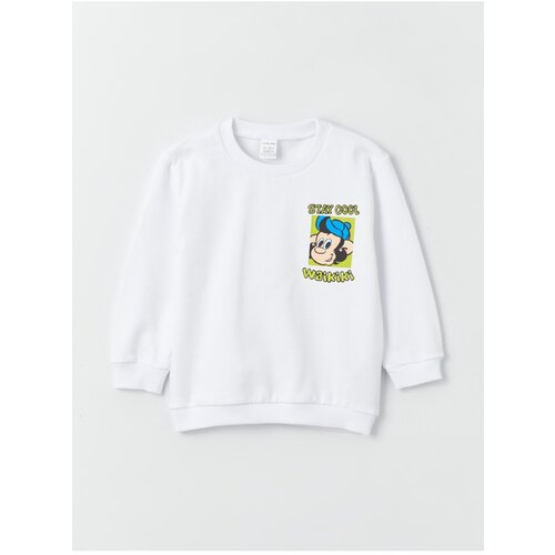 LC Waikiki Crew Neck Long Sleeve Printed Sweatshirt for Baby Boy Slike