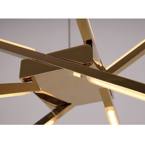 MAXLIGHT P0457 - LED luster na sajli SPIDER LED/33W/230V zlatna Slike