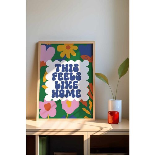 WALLXPERT Dekorativna slika u okviru od MDF-a - Multicolor Cene