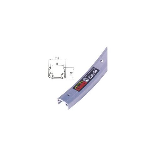  obruč 27 x 1.1/4 aluminijum 36x14g Slike