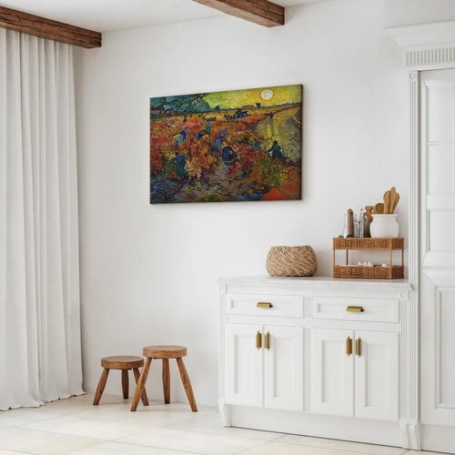  Slika - Vincent van Gogh – The Red Vineyard 30x20 Akustična Cene