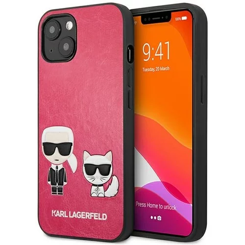 Karl Lagerfeld KLHCP13MPCUSKCP za iphone 13 6.1 - roza full body icon