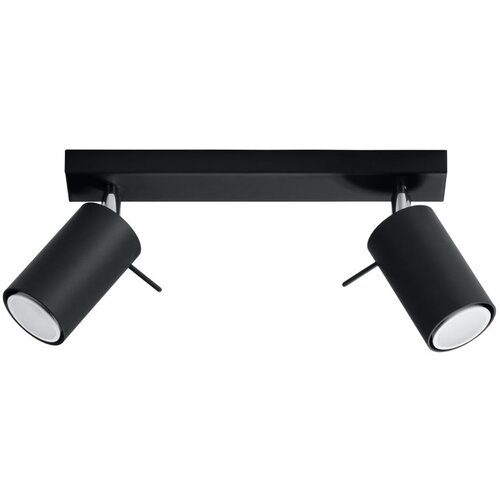 Nice Lamps Črn stropni reflektor Sollux Etna Slike