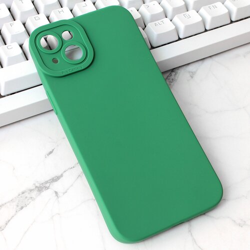 Torbica silikon pro camera za iphone 15 plus 6.7 tamno zelena Slike