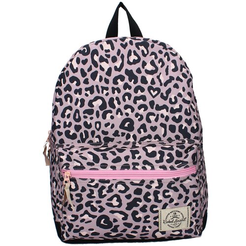 MILKY KISS ranac za devojčice sa leopard printom, Lila Slike