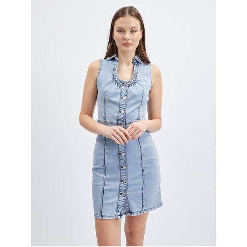 Orsay Light blue women&amp;#039;s denim dress - Women&amp;#039;s Slike