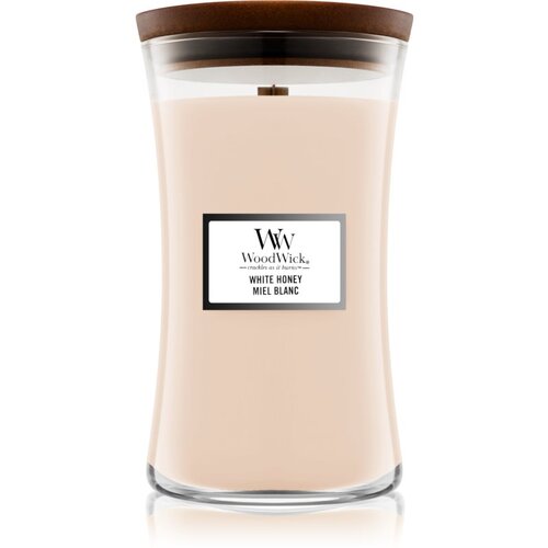 WoodWick white honey dišeča svečka 610 g unisex Cene