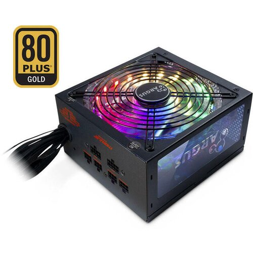 Inter-tech Argus RGB-750W CM II 80Plus Gold modularni RGB ATX napajalnik Slike