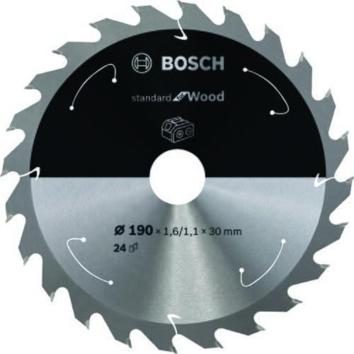 Bosch standard for wood list kružne testere za akumulatorske testere 190x1,6x30 T24 2608837708, 190x1,6x30 T24 Cene