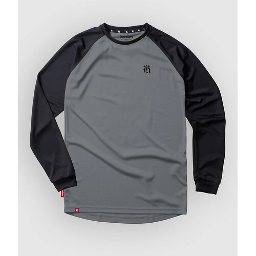 Loose Riders Ess. Black Long Sleeve Jersey grey Slike