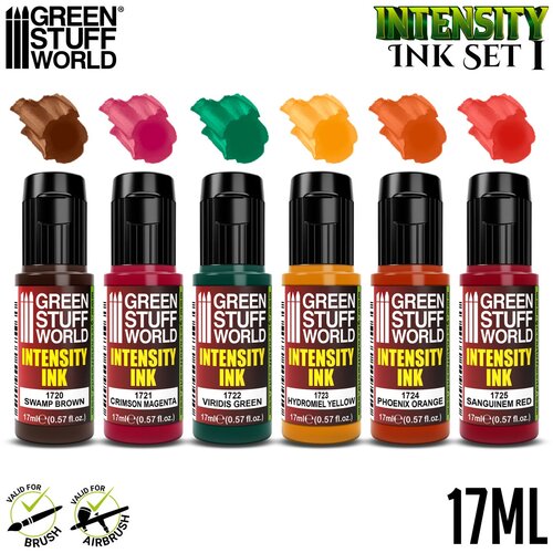 Green Stuff World Set Intensity Inks - SET 1 Slike