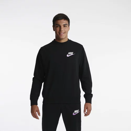 Nike Sweater majica ljubičasta / crna