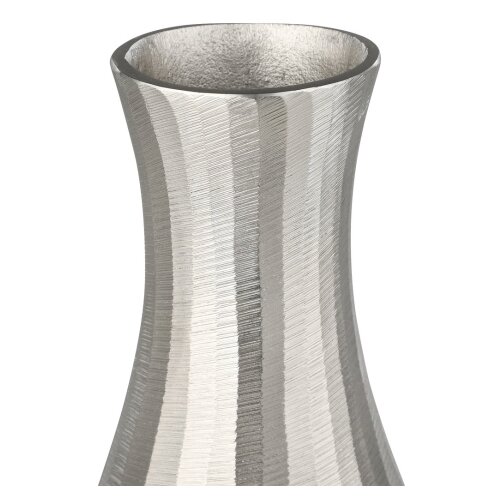 Eglo 421053 - Metalna vaza ABUCAY 28,5x13 cm srebrna Slike
