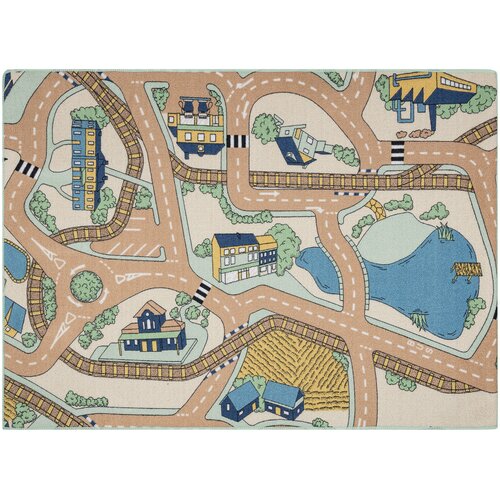 RugsX Preproge REBEL ROADS PREPROGA Playtime 32 Mestece, nedrseč 140x200 cm Bež Cene