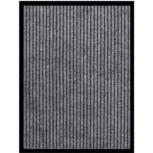 vidaXL Otirač prugasti sivi 60 x 80 cm Cijene