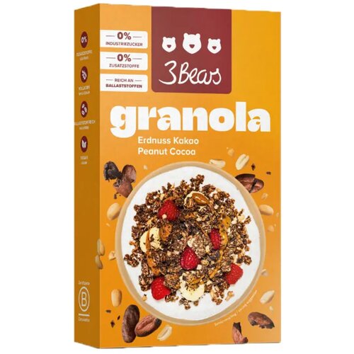 3Bears Granola z ara&scaron;idi in kakavom - 325 g Cene