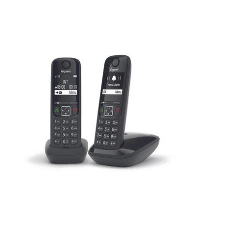 Gigaset Brezžični telefon AS690 Duo z modernim dizajnom, (5000521339) Slike