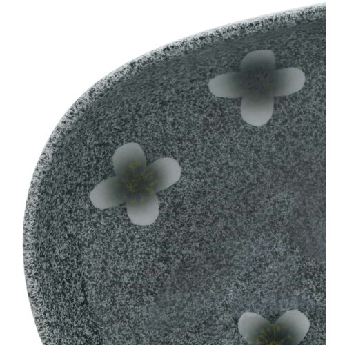  Nadpultni umivalnik moder ovalen 59x40x14 cm keramika Slike