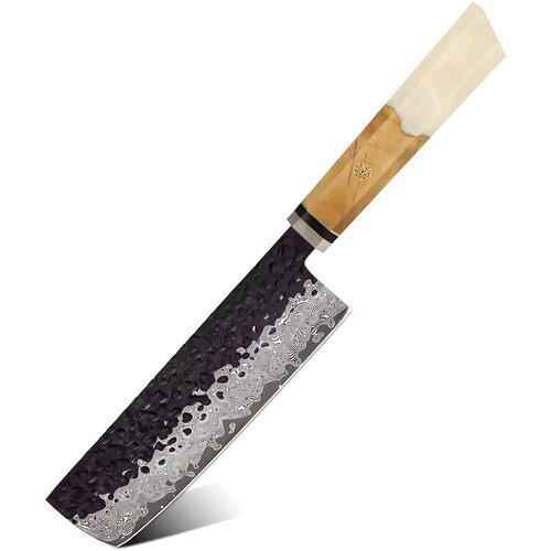  Damaskovski kuhinjski nož AI-37360 - Nakiri / Bijela KP37360 Cene