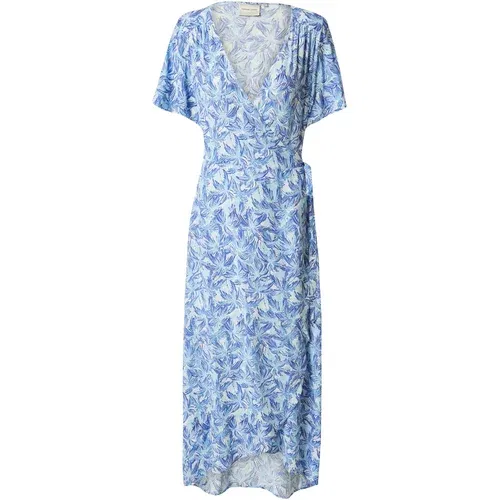 Fabienne Chapot Poletna obleka 'Archana' kraljevo modra / svetlo modra / naravno bela