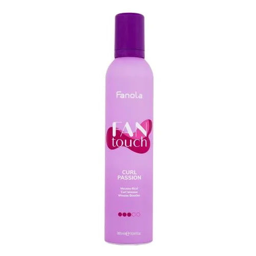 Fanola Fan Touch Curl Passion mousse za definiranje kovrča i valova 300 ml za ženske