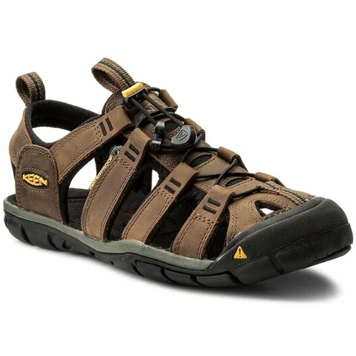 Keen Sandali Clearwater Cnx Leather 1013106 Rjava