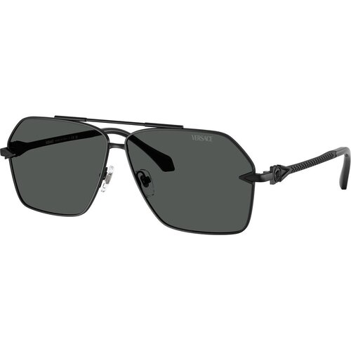 Versace VE2284 143687 ONE SIZE (63) Črna/Siva Cene