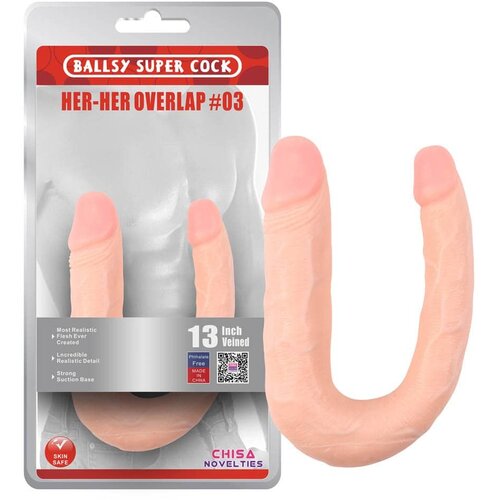 Chisa Novelties 2024 Dvojni Penetrator Chisa Her-her Overlap 3 Slike