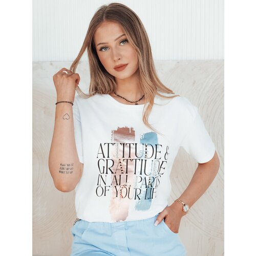 DStreet T-shirt damski MISTAL biały Cene