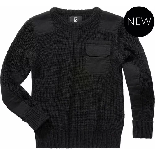 Brandit pulover za dječake bw, crna
