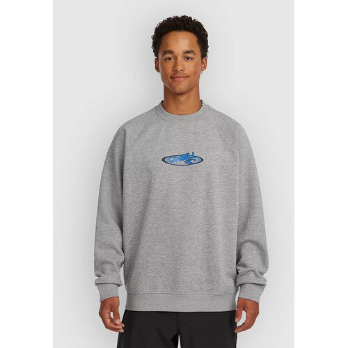 O'neill Essentials 90'S Logo Crew Pulover silver melee Cene