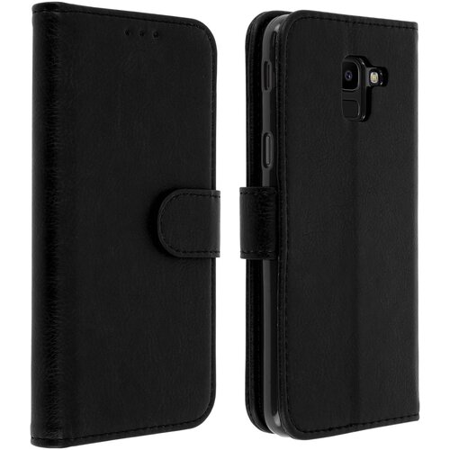 AVIZAR Folio Case Samsung Galaxy J6 z držalom za kartico - Crna, (20617036) Cene