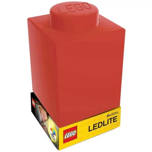 Lego SILCONE LED NIGHTLIGHT RED NOČNA LUČKA