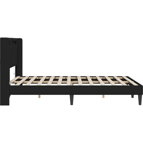  Okvir za krevet Crna 120 x 190 cm Umjetna koža - Crna 120 x 190 cm Cijene