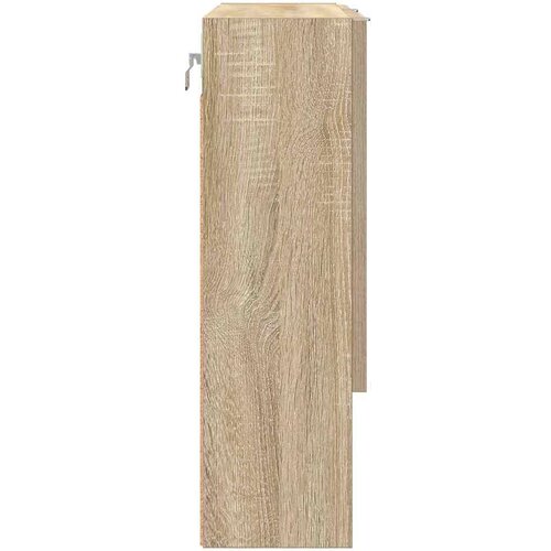 VidaXL Ogledalo ormar sonoma hrast 59 x 17 x 55 cm Konstruirano drvo Slike