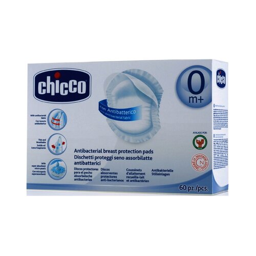Chicco tupferi za grudi 60 komada Slike