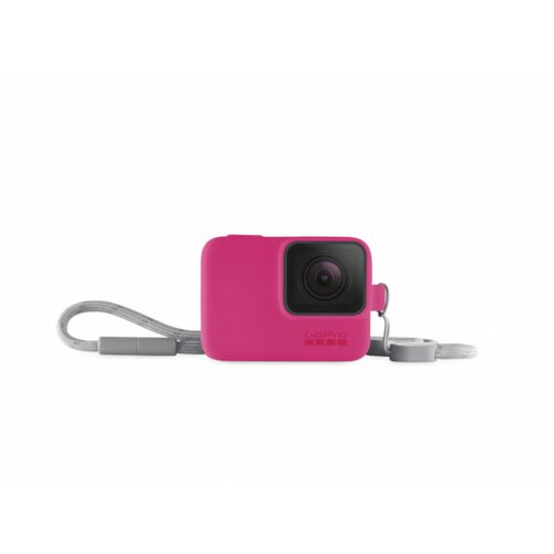 GoPro Sleeve + Lanyard (Electric Pink) (ACSST-011) Slike