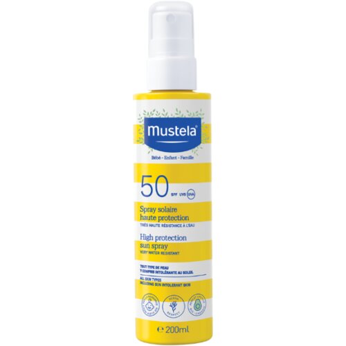 Mustela® Sun Sprej za bebe i decu sa visokom UV za&scaron;titom SPF50, 200 ml Cene