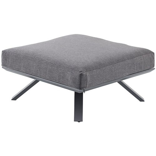 SUNFUN Lumar Vrtni stolić (D x Š x V: 80 x 80 x 27 cm, Tamnosiva) Cijene