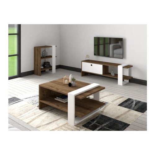 Hanah home gaye walnut white Cene