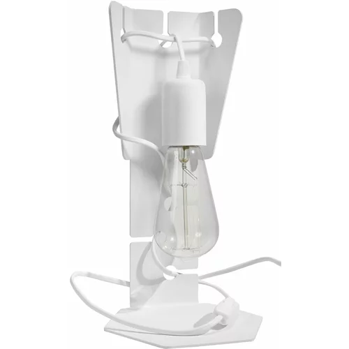 Nice Lamps Bijela stolna lampa (visina 31 cm) Viking –
