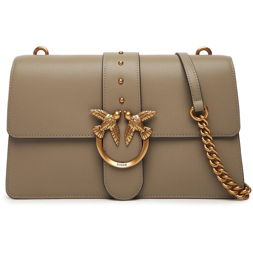 Pinko Ročna torba Love One Classic ST.CL Al 25-26 PLTT 105857 A0F1 Siva Cene