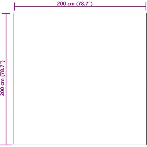  Tepih od umjetne ovčje kože TAFALLA Ružičasta 200 x 200 cm Slike