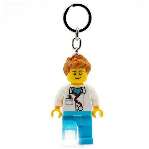 Lego Iconic privezak za ključeve sa svetlom: Doktor Cene