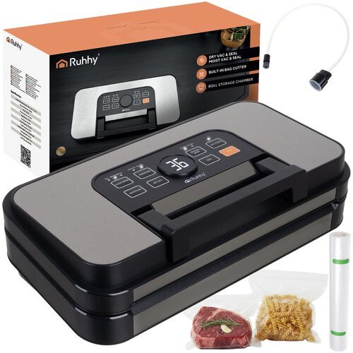 Ruhhy 24757 vakuumski aparat za pakiranje hrane 125 W, -95 kPa, dvostruki var, 30 cm Cene