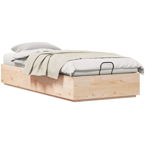  Otomanski krevet Prirodna 75 x 190 cm Masivna borovina Slike