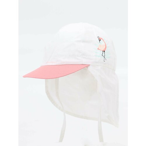 Yoclub Kids's Girls' Summer Hat With Neck Protection CLE-0120G-0100 Slike