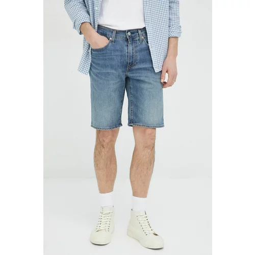 Levi's Jeans kratke hlače moški, mornarsko modra barva