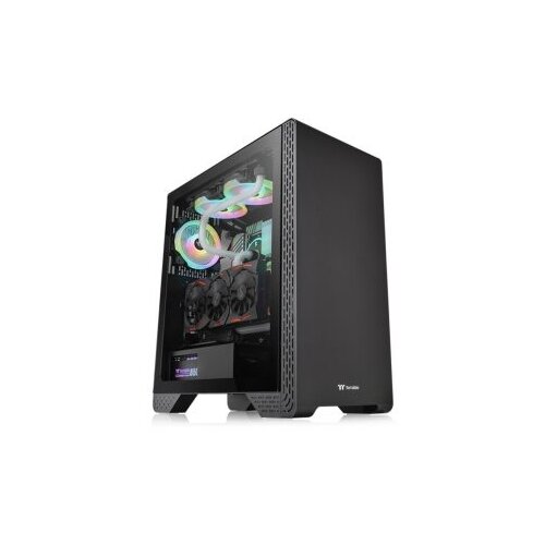 Thermaltake S300 TG Mid tower case, tempered glass, 1x standard fan 120mm Slike